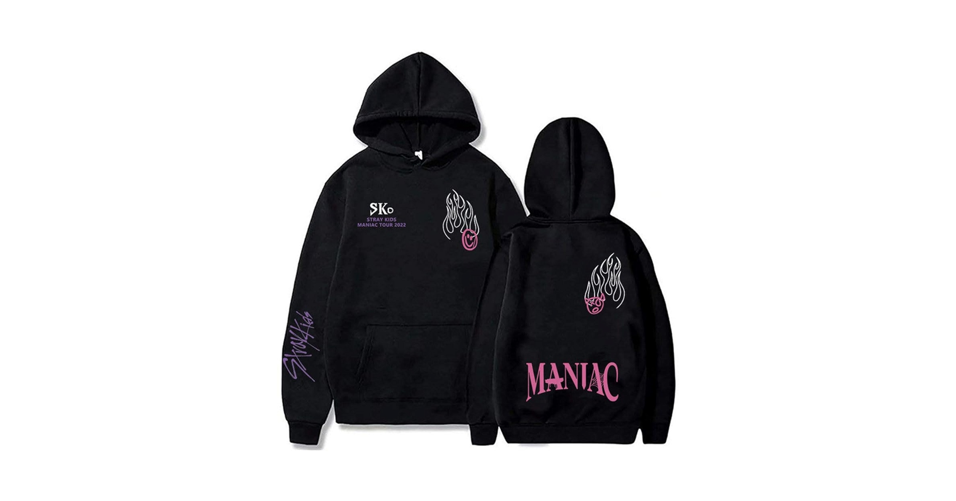 StrayKids MANIAC フーディ パーカー L スキズ Stray Kids MANIAC Hoodie Pullover Straykids MANIAC Tour